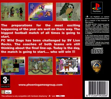 Animal Football (EU) box cover back